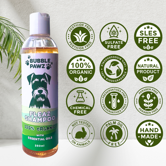 Natural & Organic Fleaz Shampoo with Essential Oils