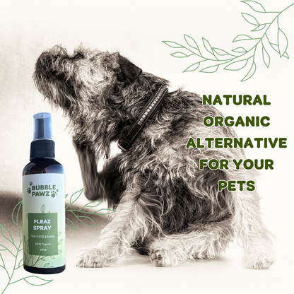 Organic Natural Fleaz Spray for Pets 100ML