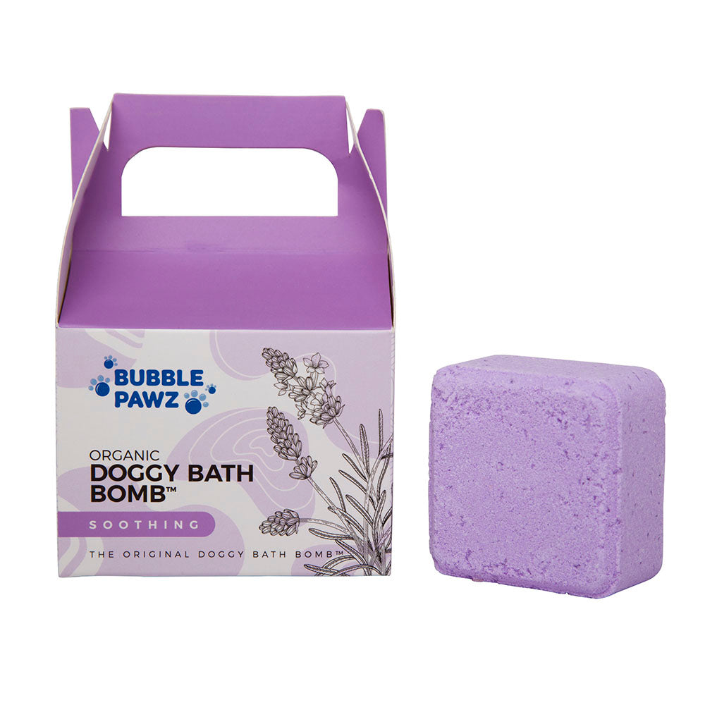 Organic Soothing Doggy Bath Bomb™ with Essential Oils-Pet Bathing Products-Bubble Pawz